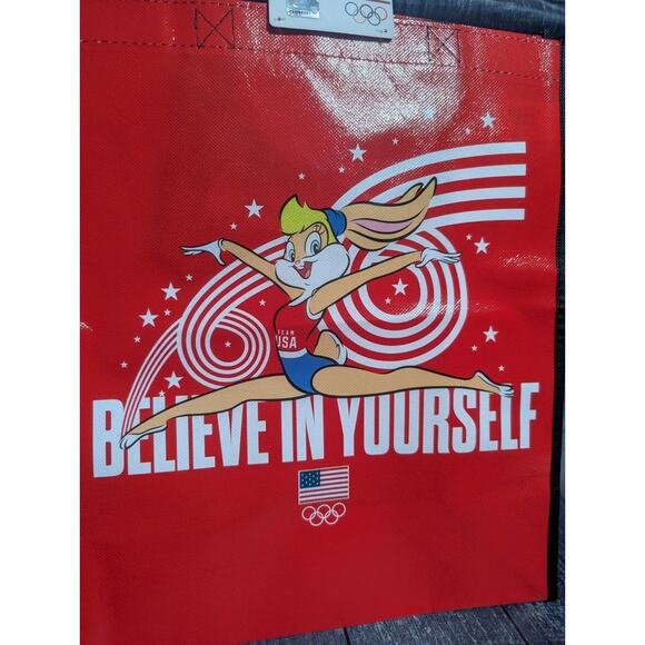 Looney Tunes x Team USA Lola Bunny Reusable Tote Bag BRAND NEW - Picture 3 of 6